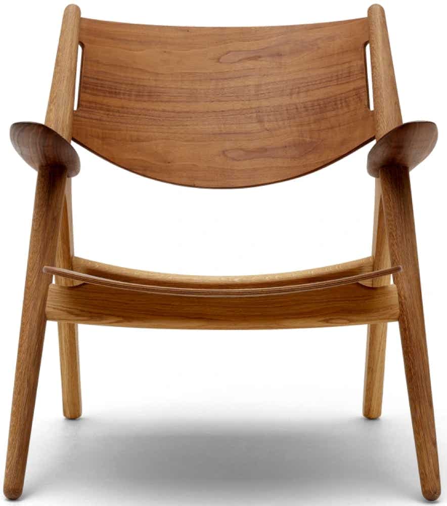 fauteuil CH28, assise bois Hans J. Wegner, 1951 Carl Hansen & Søn