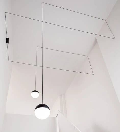 suspensions String Light design Michael Anastassiades, 2014 Flos