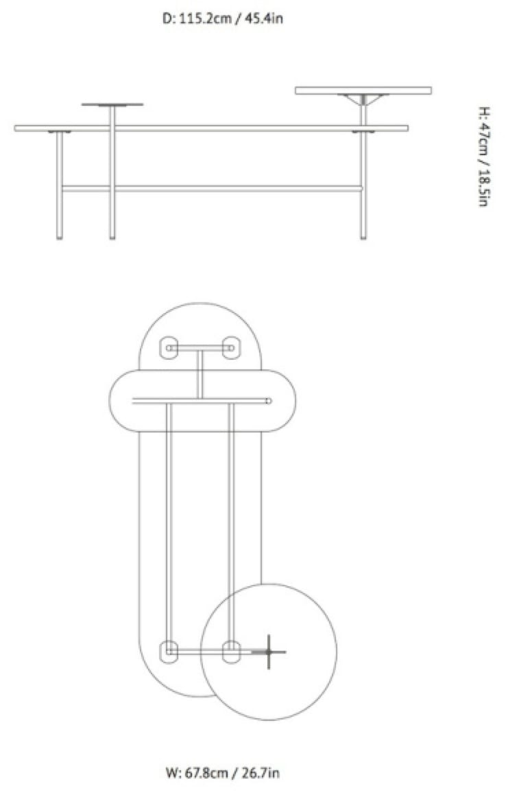 Tables basses Palette JH7 & JH25 