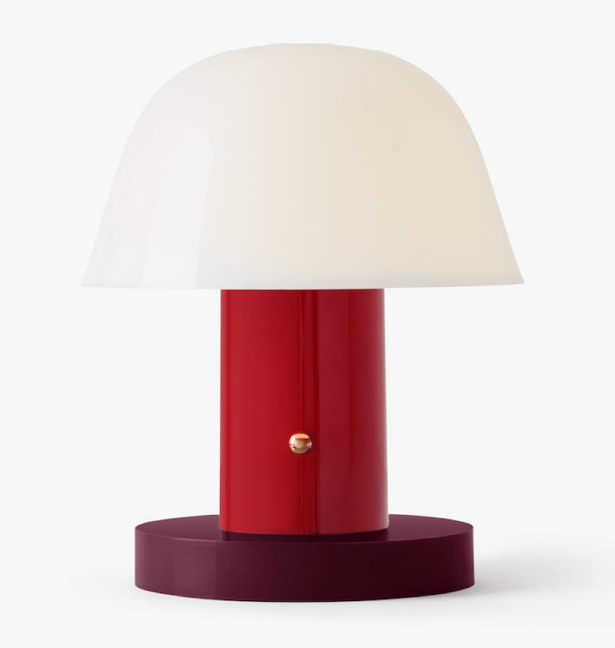 Setago Wireless Table lamp &Tradition  Jaime Hayon, 2019 