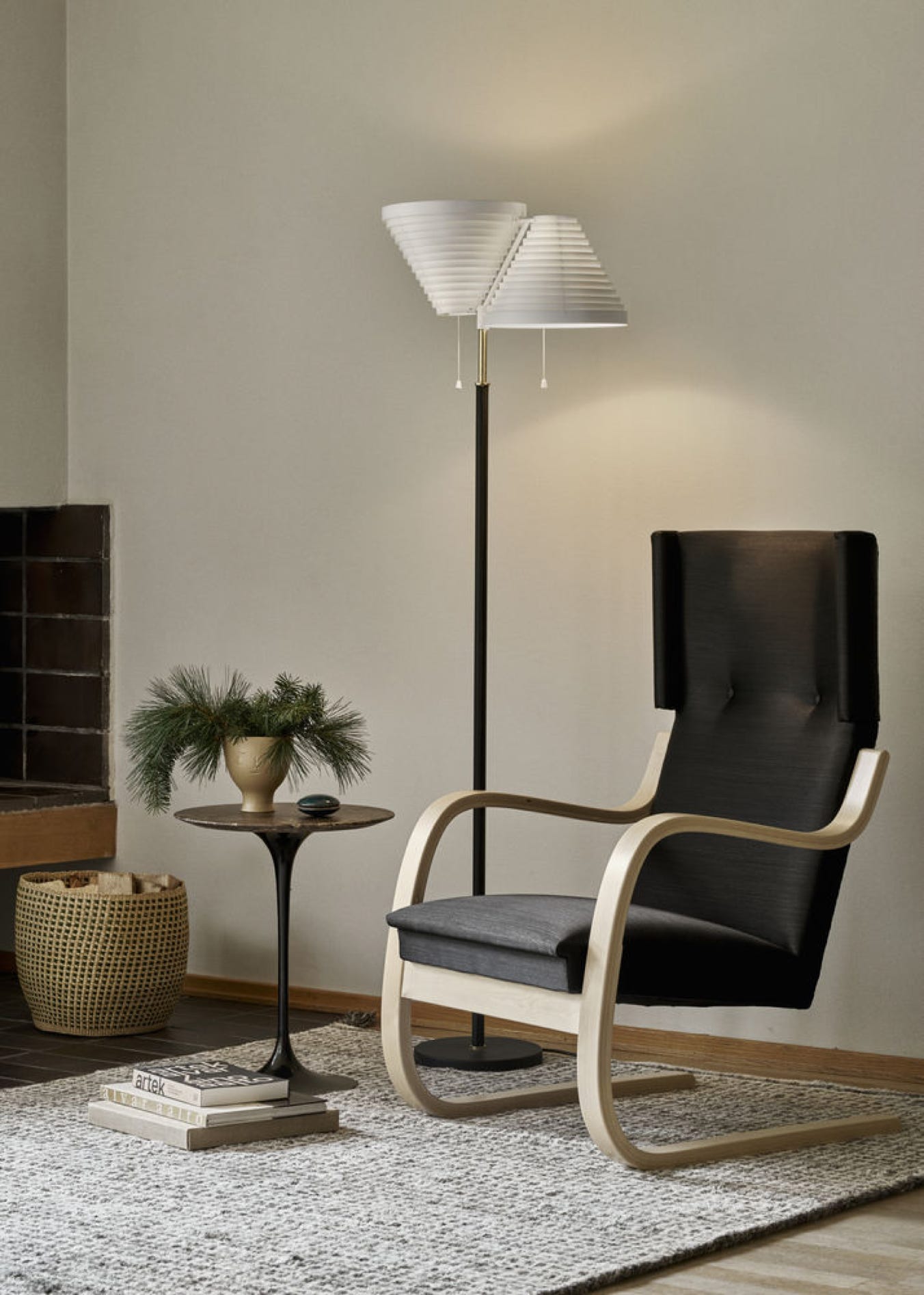 A810 Floor lamp Alvar Aalto, 1959