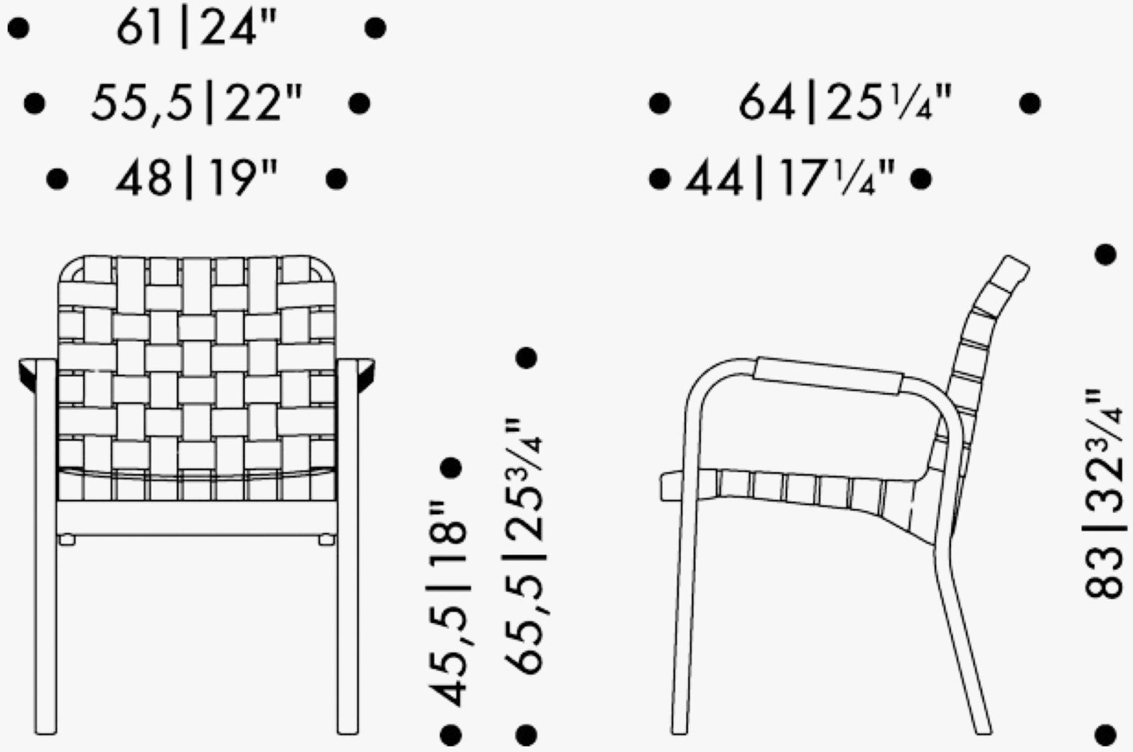 Fauteuil 45 Artek – Alvar Aalto, 1947