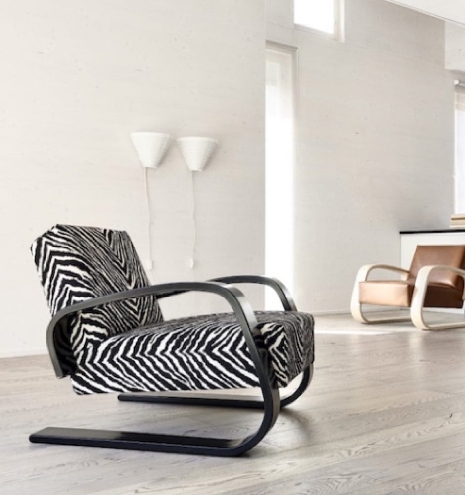 Fauteuil 400 « Tank » Alvar Aalto, 1936 Artek