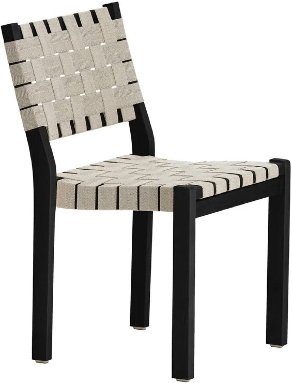 Chaises 611 Alvar Aalto