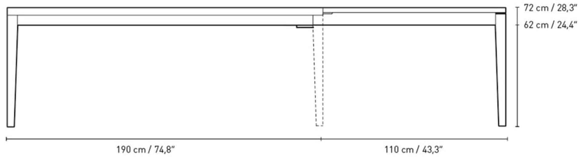 SH900 Extend Table  Carl Hansen & Søn  Strand & Hvass, 2007