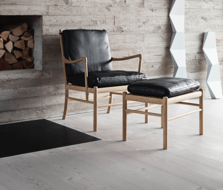 Colonial OW149 lounge chair – Carl Hansen & Søn – Ole Wanscher, 1949