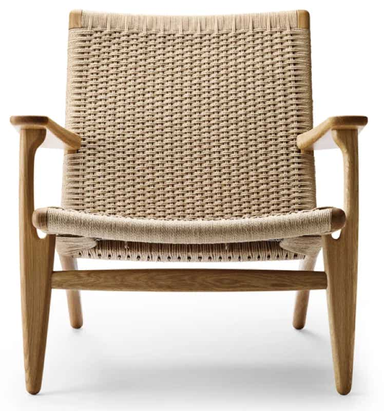 fauteuil CH25 Hans Wegner, 1950 Carl Hansen & Søn