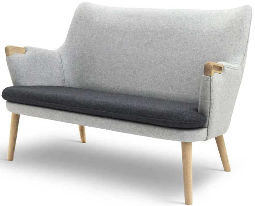 fauteuil CH71 et canapé CH72 Hans Wegner, 1952 Carl Hansen & Søn