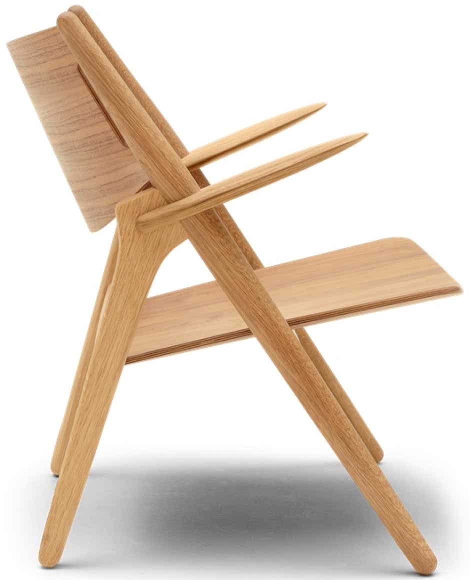 CH28-T Lounge Chair  Carl Hansen & Søn  Hans Wegner, 1952