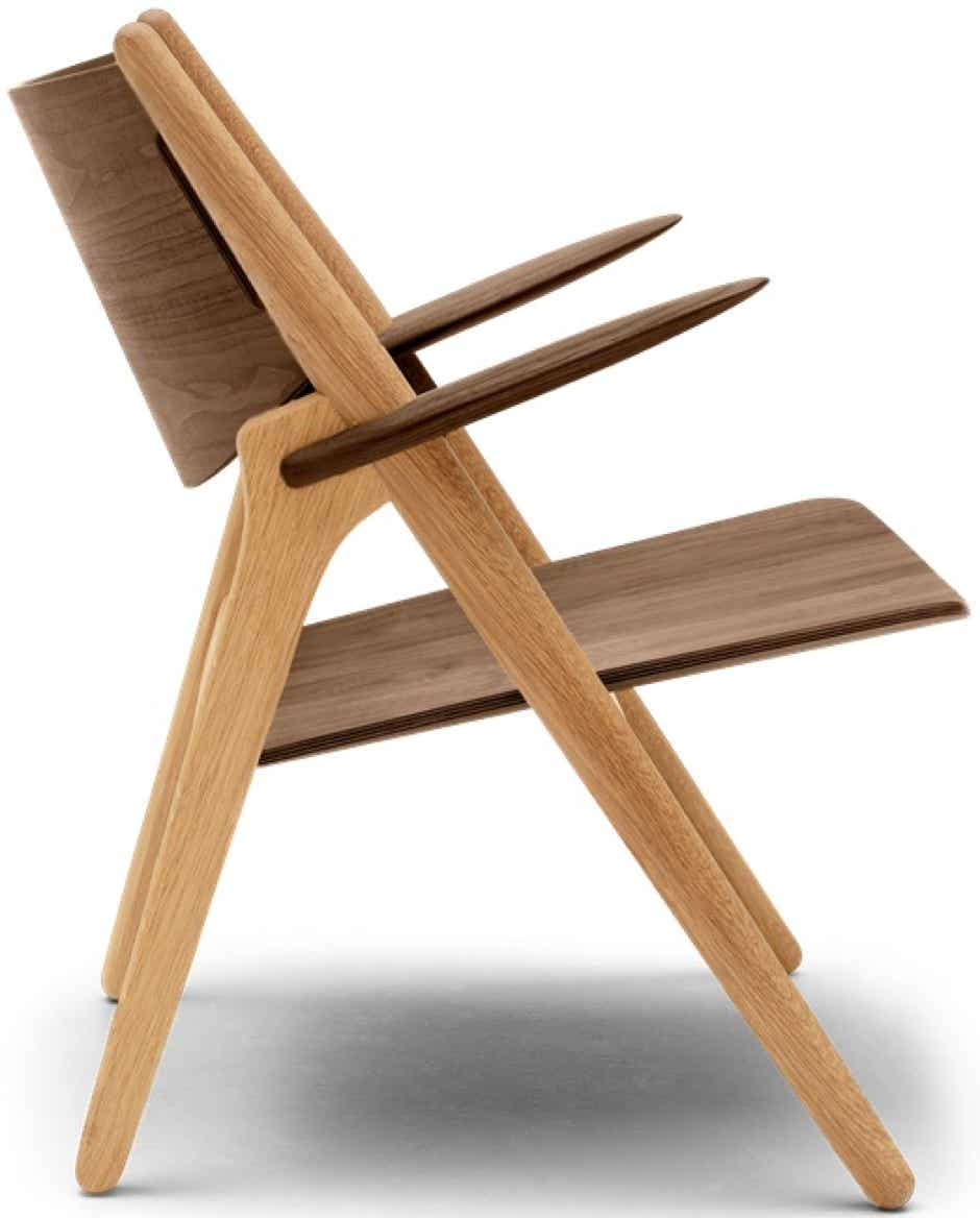 CH28-T Lounge Chair  Carl Hansen & Søn  Hans Wegner, 1952