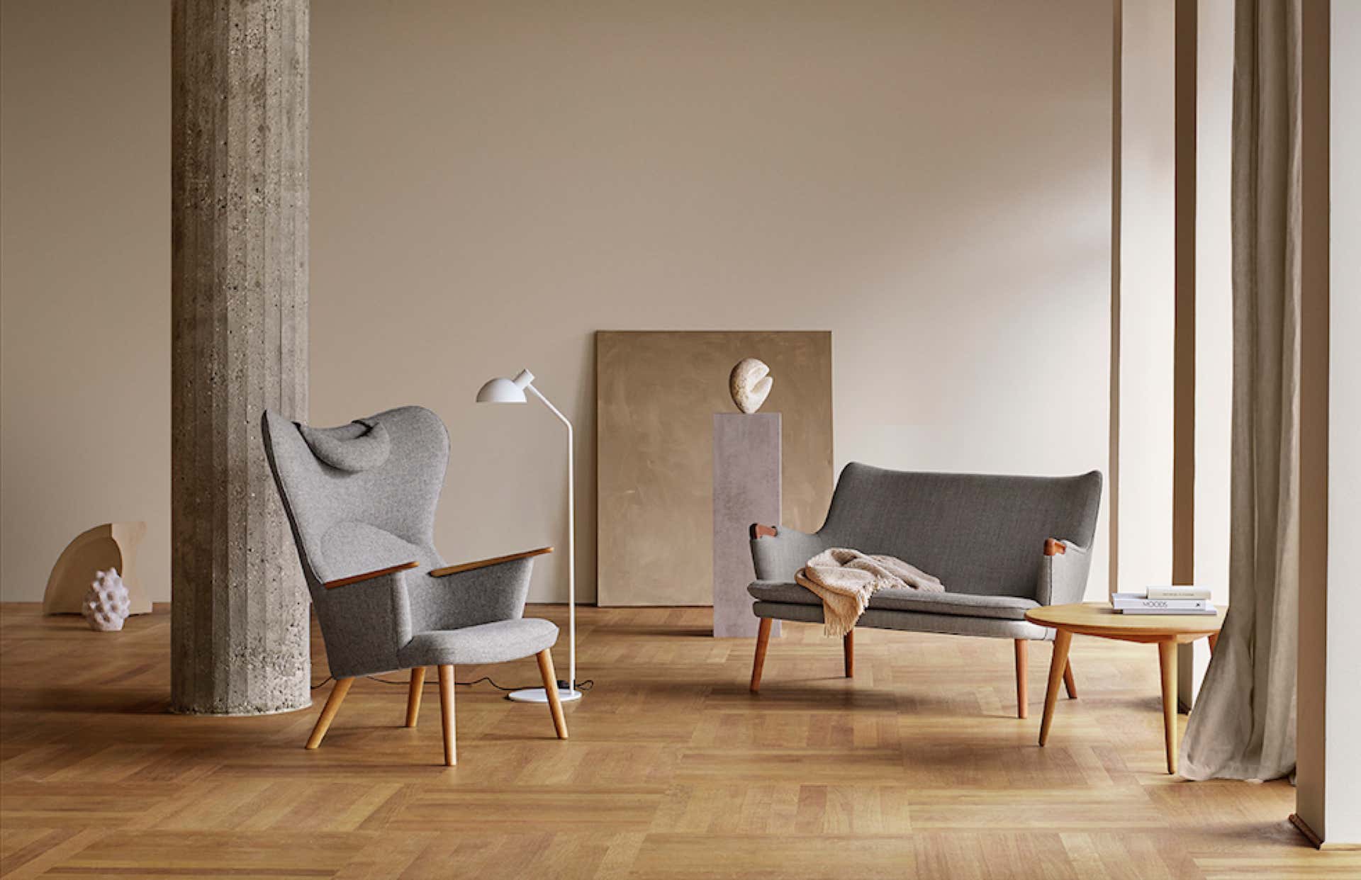 CH78 Mama Bear Chair  Carl Hansen & Søn  Hans Wegner, 1954