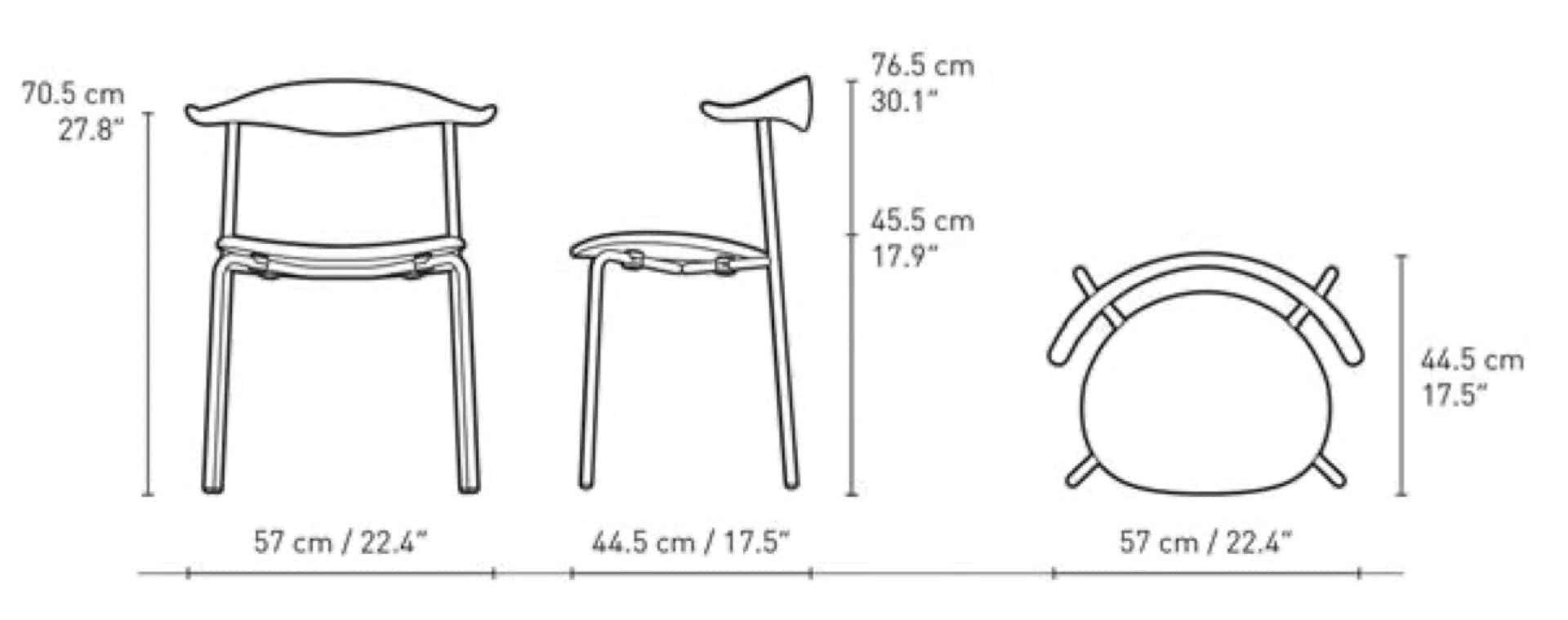 CH88 Chair  Carl Hansen & Søn  Hans Wegner, 1955