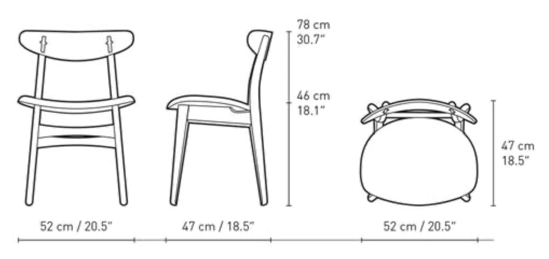 CH30 Chair  Carl Hansen & Søn  Hans Wegner, 1954