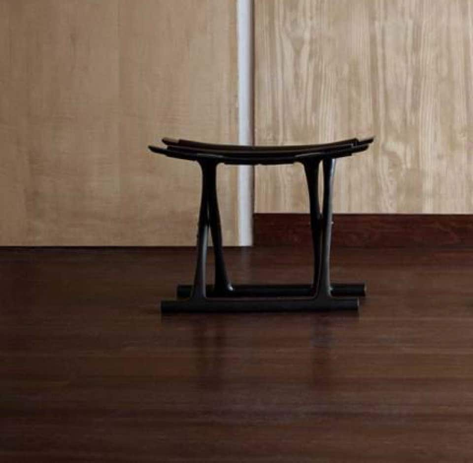 OW2000 Egyptian Stool  Carl Hansen & Søn  Ole Wanscher, 1957