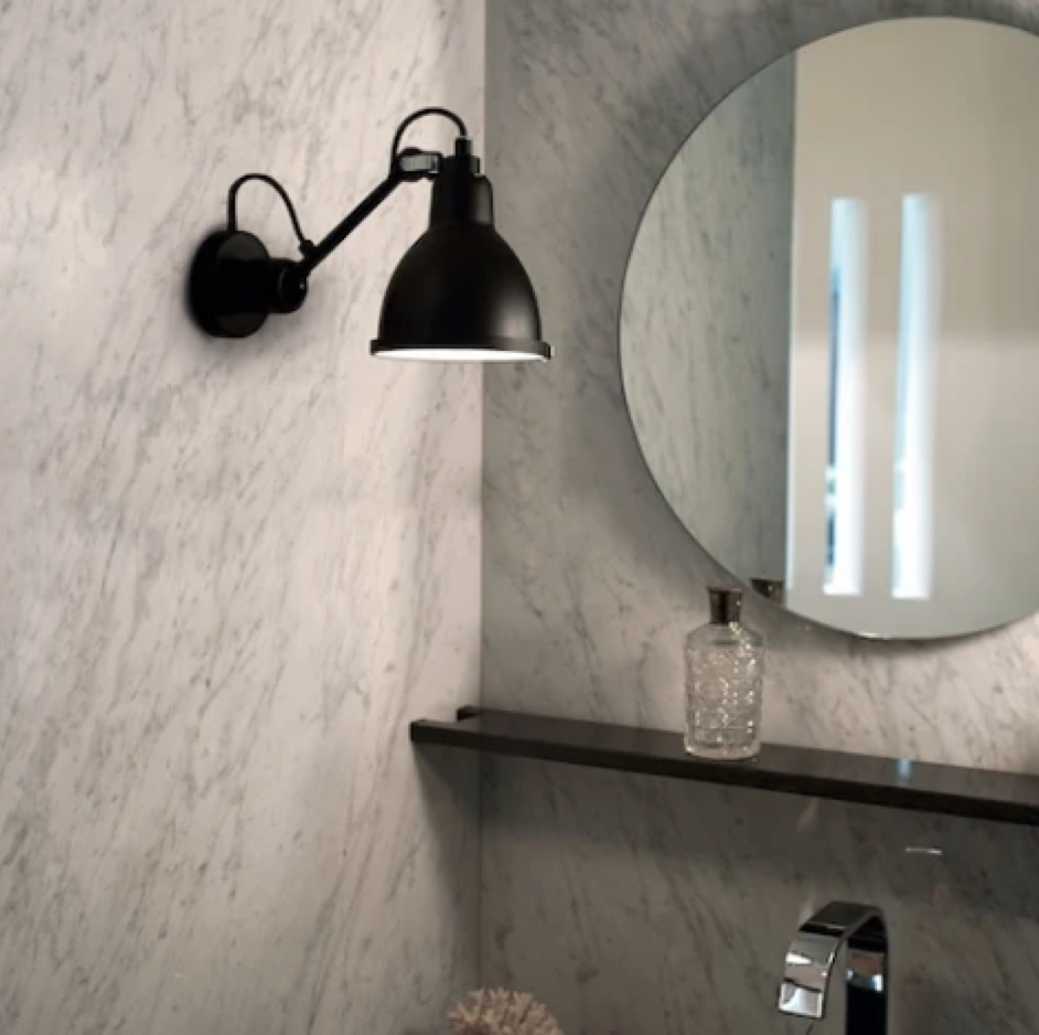 Gras n°304 Bathroom wall lamp