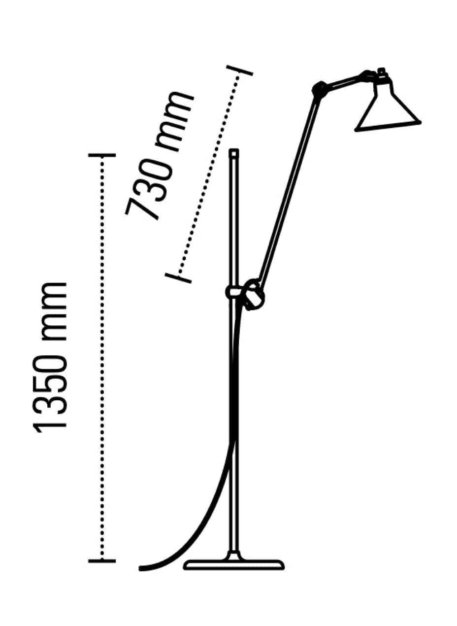 Lampadaire Gras n°215 Bernard-Albin Gras