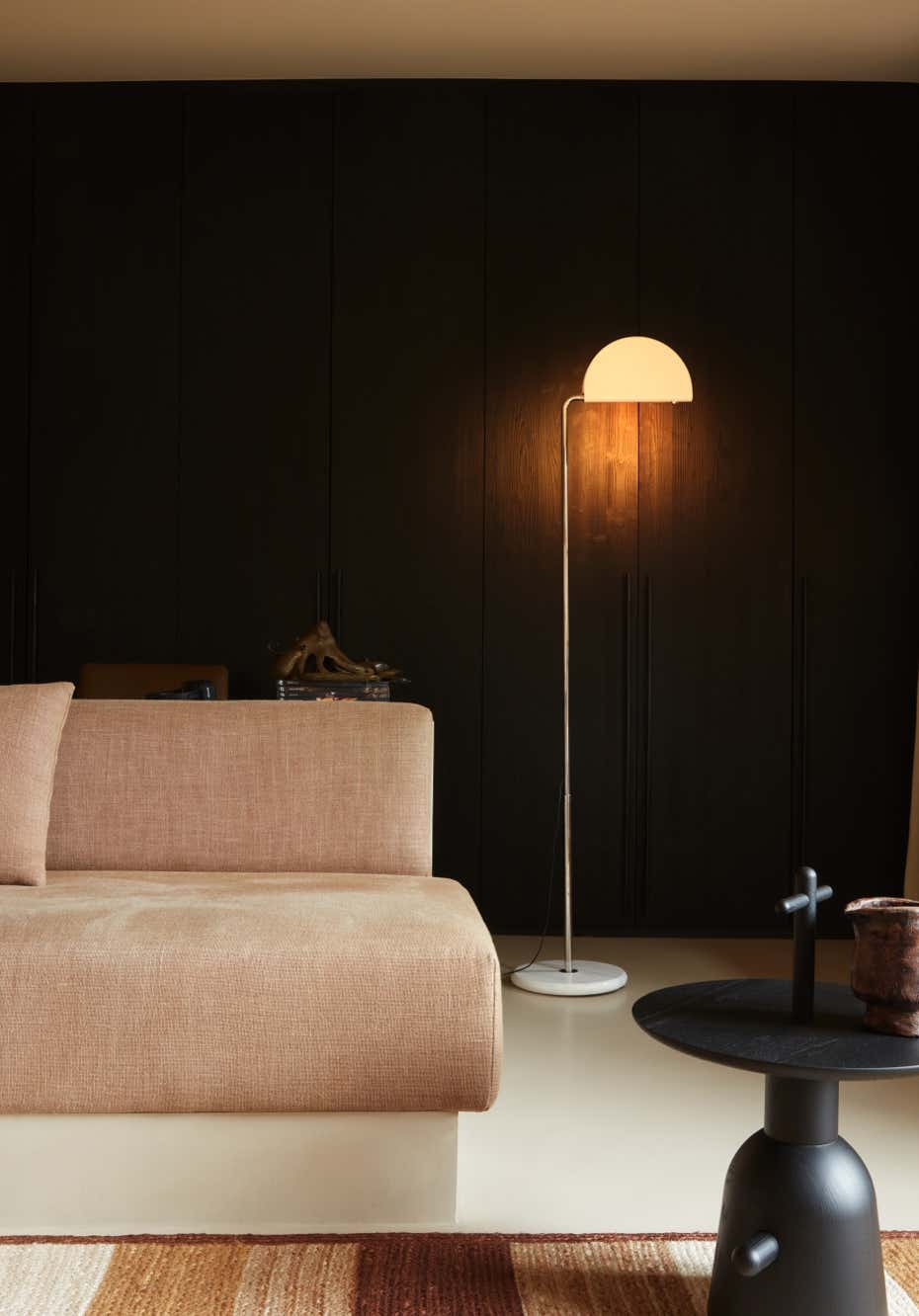 Mezzaluna Floor Lamp DCW Éditions – Bruno Gecchelin, 1975