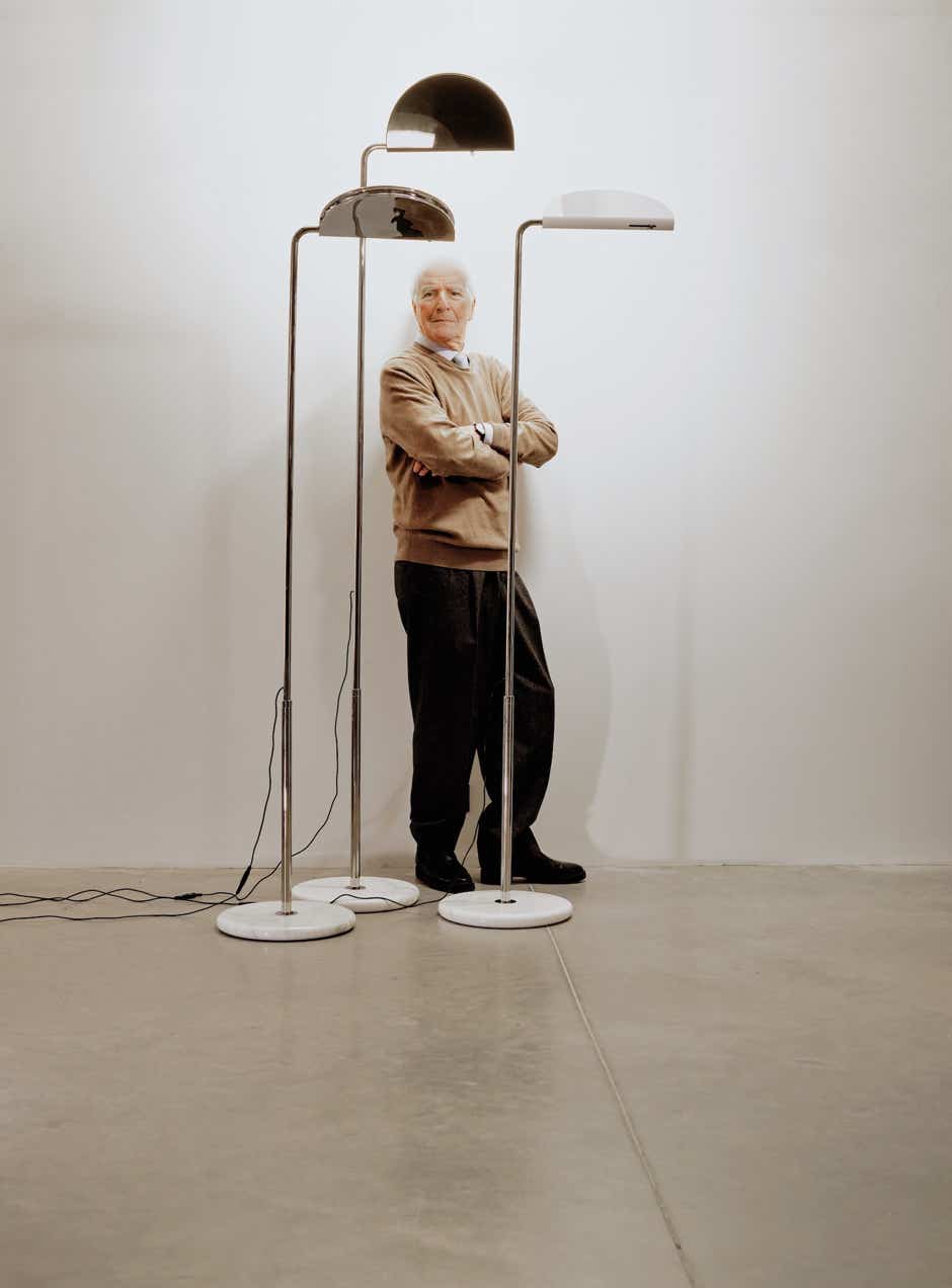 Mezzaluna Floor Lamp DCW Éditions – Bruno Gecchelin, 1975
