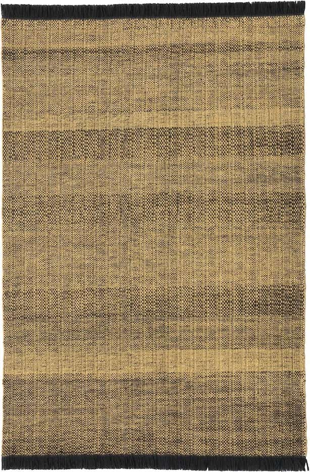 tapis en laine / viscose Tres Texture Gold