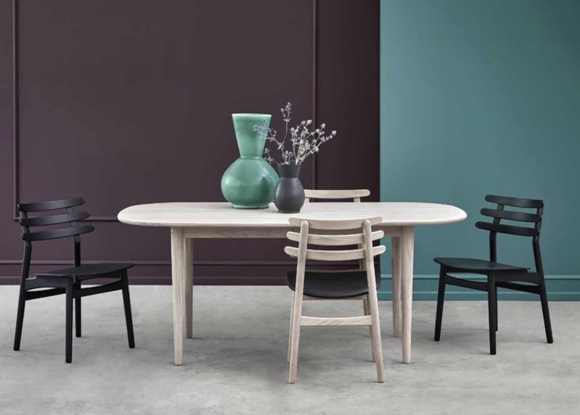 Table Extensible Bjørk C63E FDB Møbler  Unit10, 2017