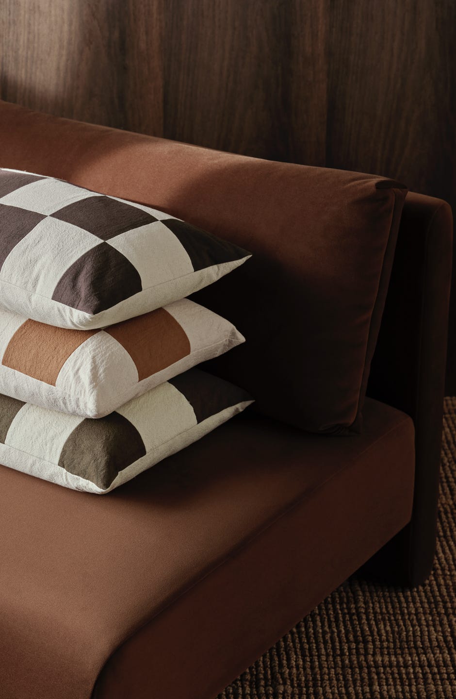 Patchwork Border & Fold Cushions – Ferm Living