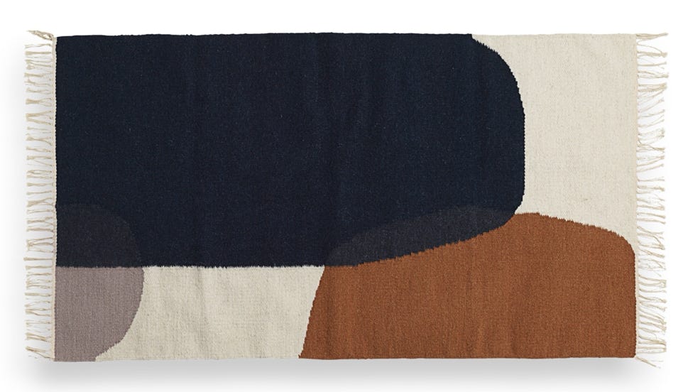 Kelim wool / Squares cotton rugs – Ferm Living