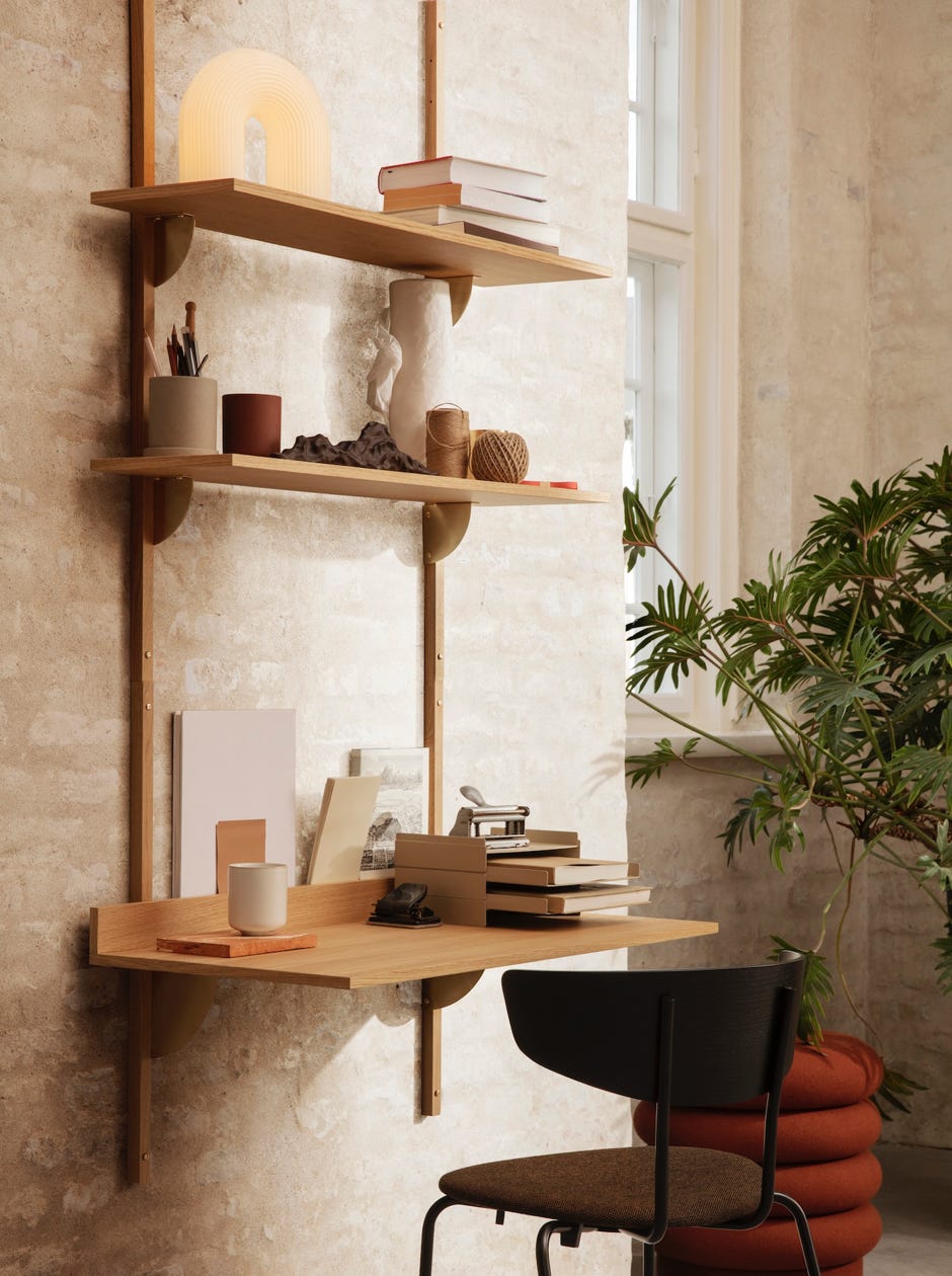 Sector Shelves and desk  Ferm Living