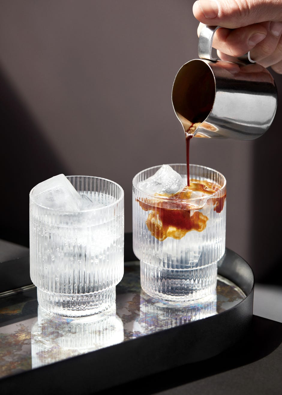 verres et carafe Ripple