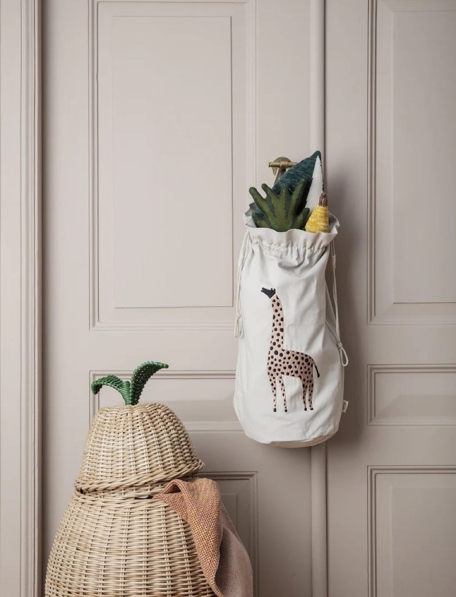 Safari  tapis - coussins - sacs de rangement - papier-peint