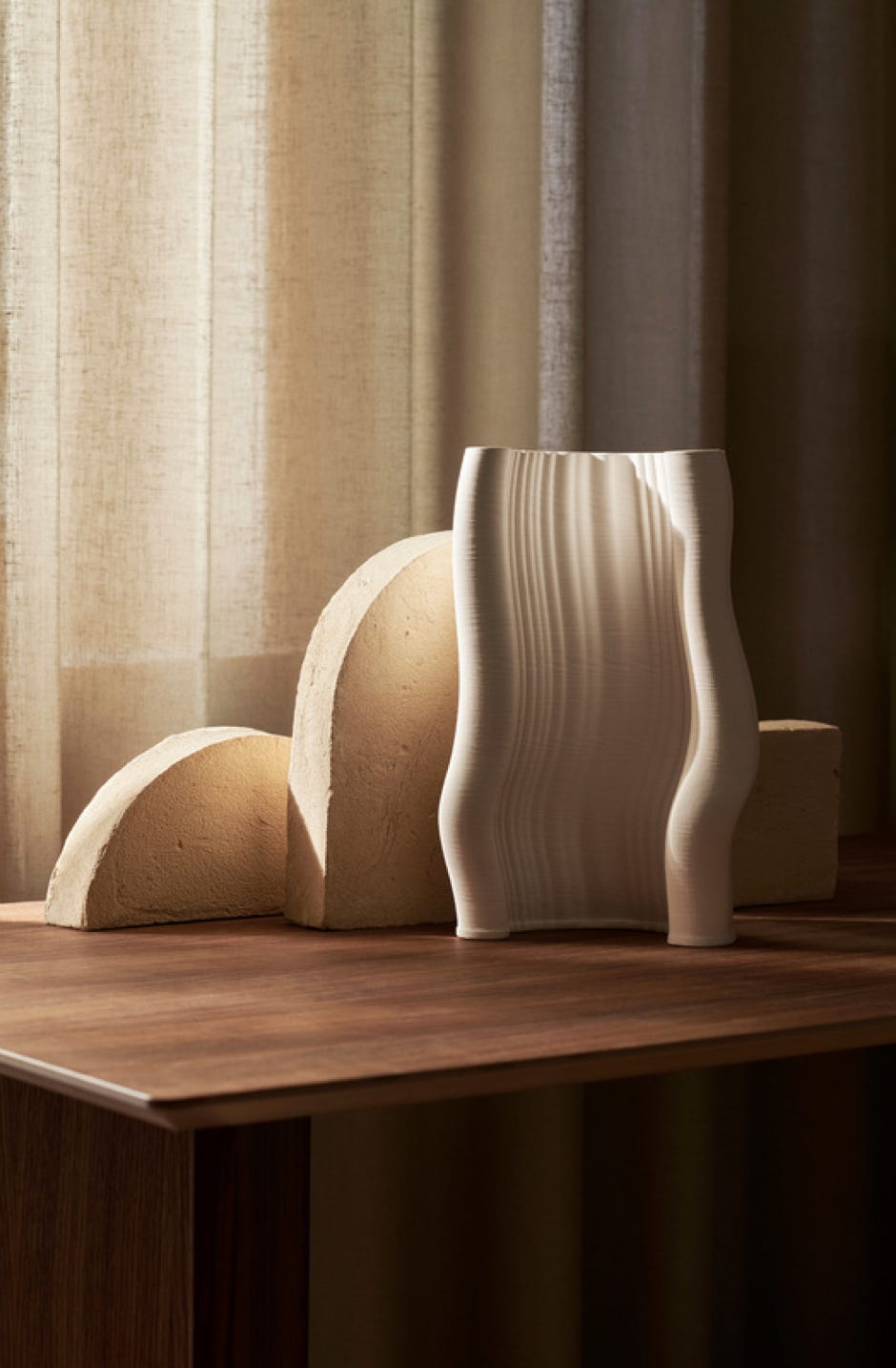 Moire and Dedali Vases Ferm Living 