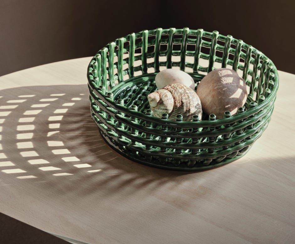  Ceramic baskets – Ferm Living