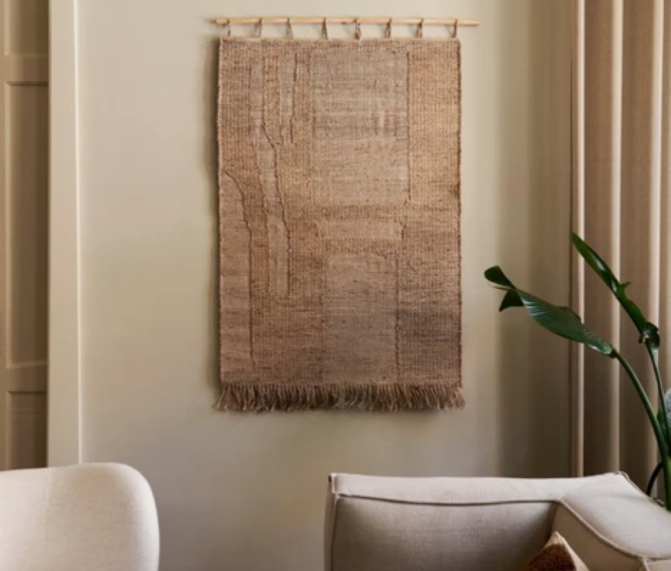 Harvest jute tapestry