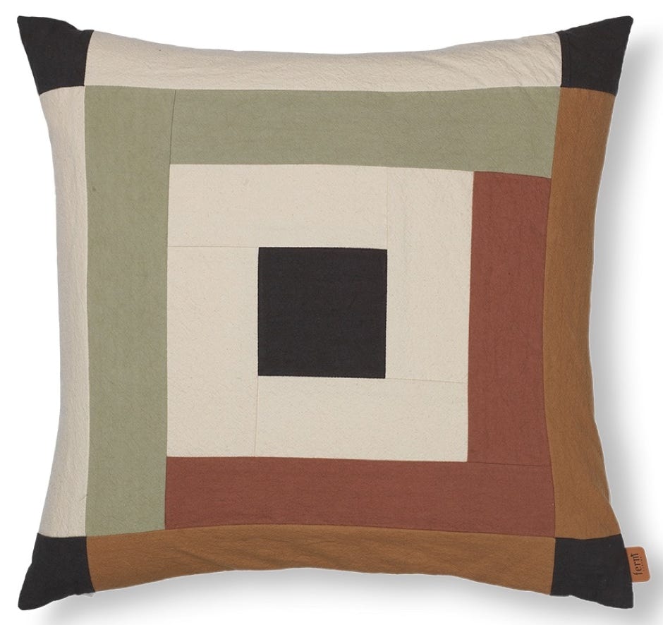 Patchwork Border & Fold Cushions – Ferm Living