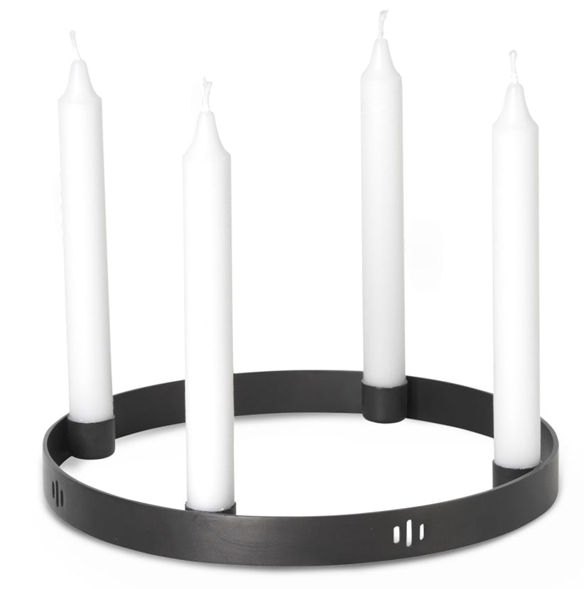 Circle candle holders & Dryp candles