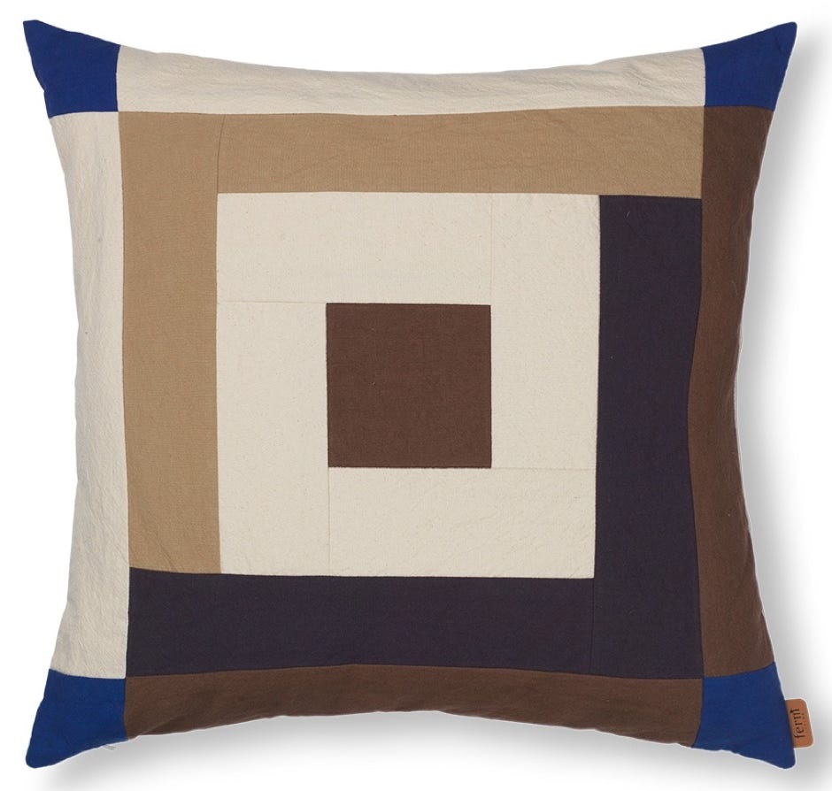 Patchwork Border & Fold Cushions – Ferm Living