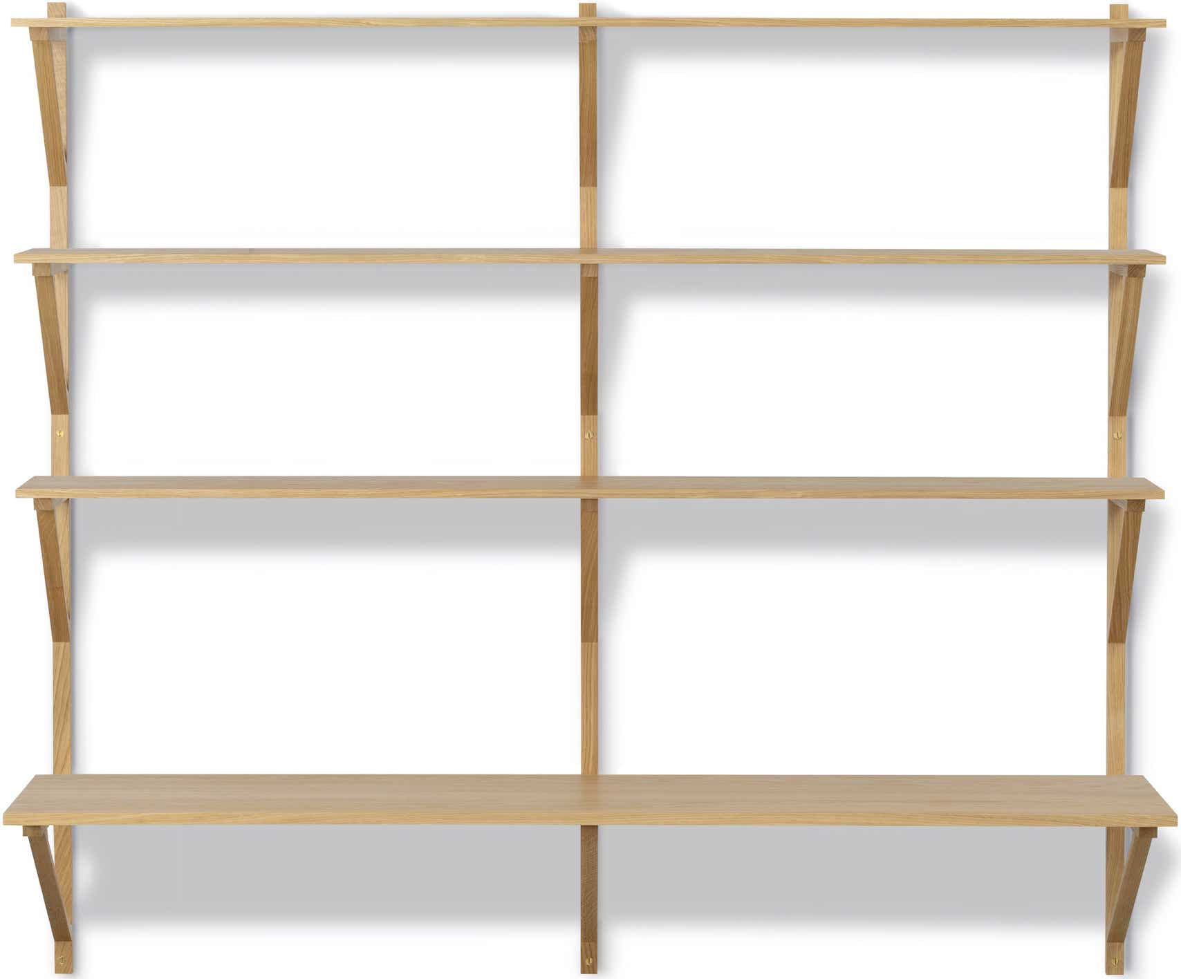 BM29 Shelves Borge Mogensen, 1956 – Model 2900 – 2 x (3 shelves + desk)