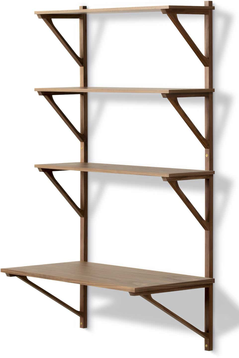 BM29 Shelves Borge Mogensen, 1956 – Model 2901 – 3 shelves + 1 desk