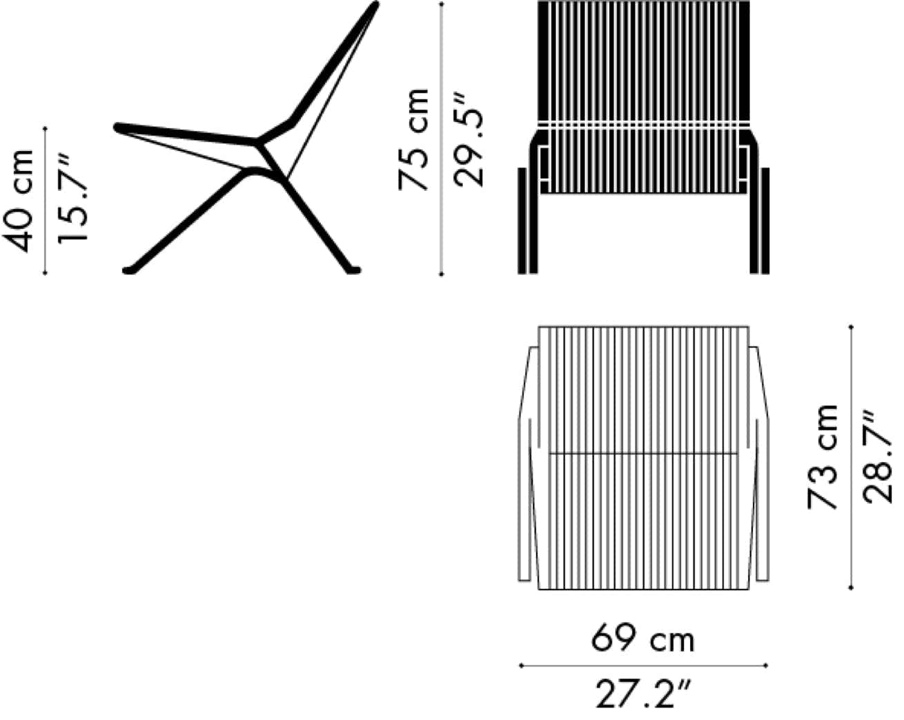 PK25 lounge chair Fritz Hansen – Poul Kjærholm, 1951 