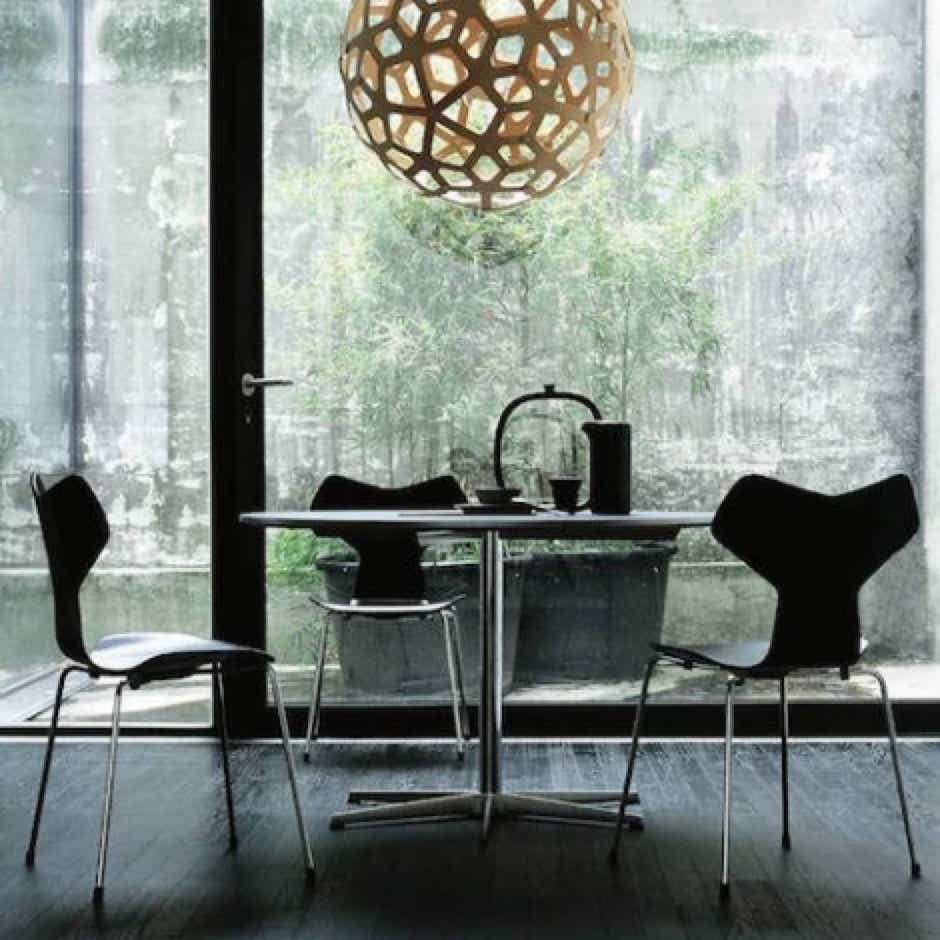 Circular et Supercircular  Table Fritz Hansen – Hein, Mathsson,  Jacobsen, 1968 