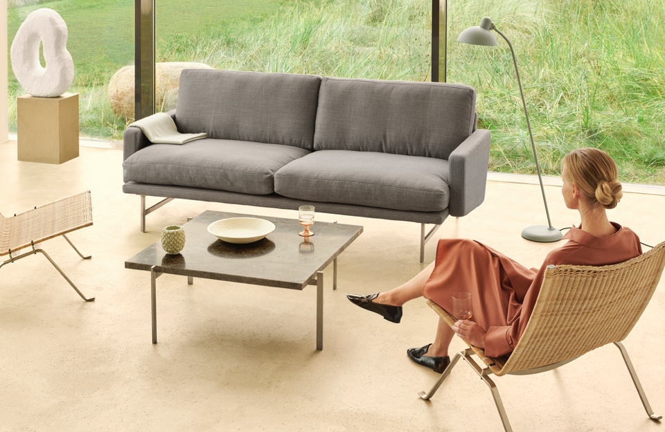 Lissoni sofa & chair Fritz Hansen – Piero Lissoni