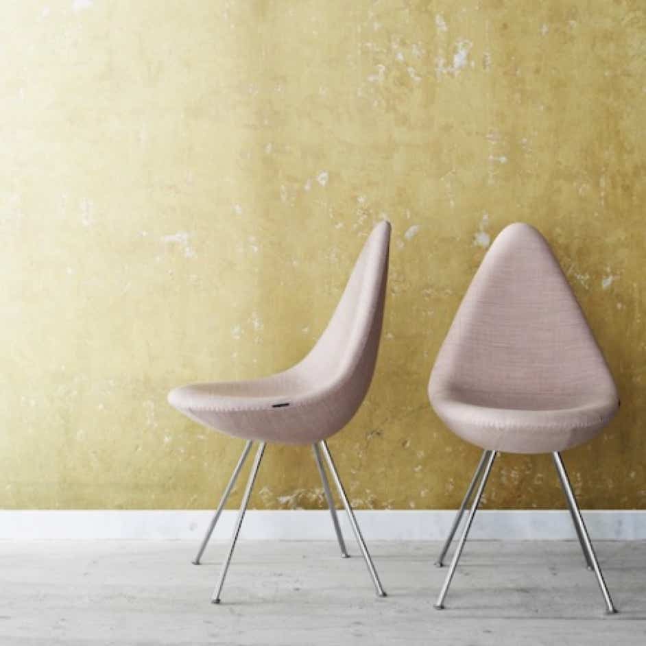 Drop chair  Fritz Hansen – Arne Jacobsen, 1958 