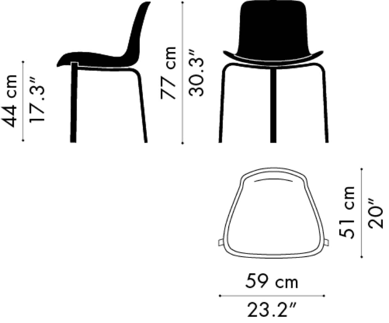 Chaise PK8  Fritz Hansen – Poul Kjærholm, 1978 