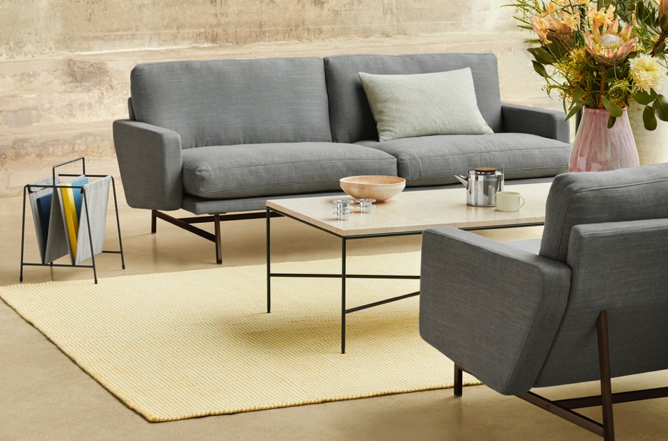 Lissoni sofa & chair Fritz Hansen – Piero Lissoni