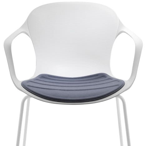 Chaise Nap métal  Fritz Hansen – Kasper Slato 