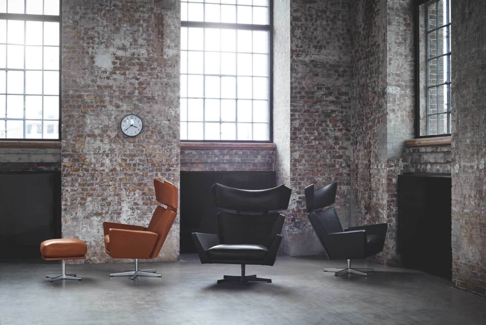 Oksen lounge chair Fritz Hansen – Arne Jacobsen, 1966