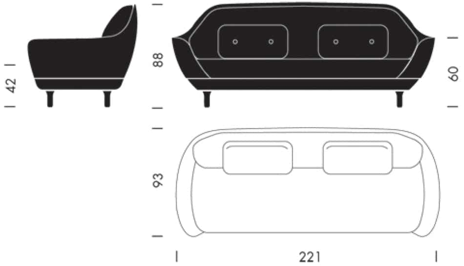 Favn sofa Fritz Hansen – Jaime Hayón