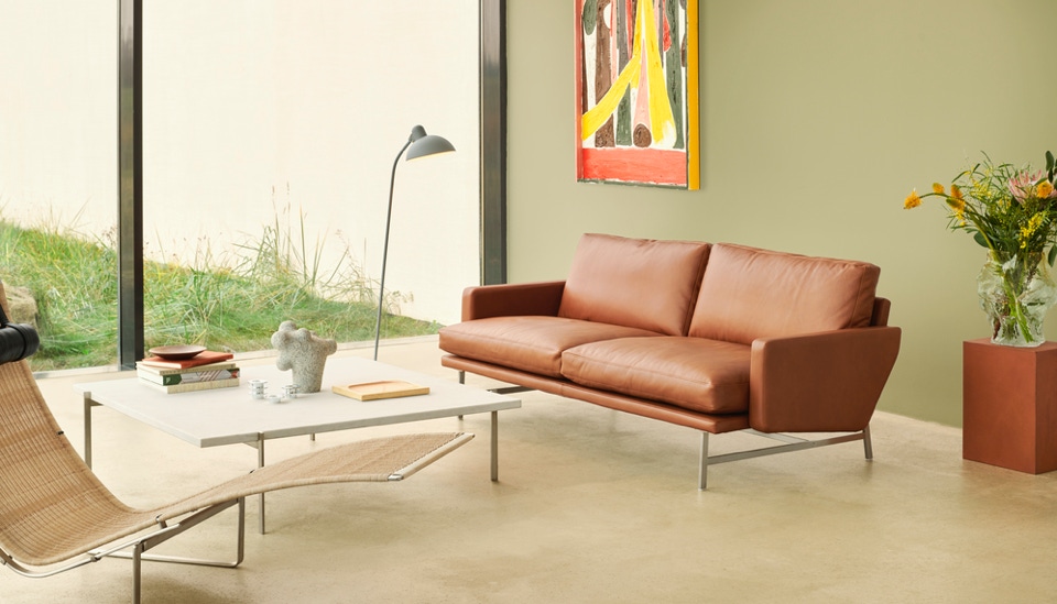 Lissoni sofa & chair Fritz Hansen – Piero Lissoni