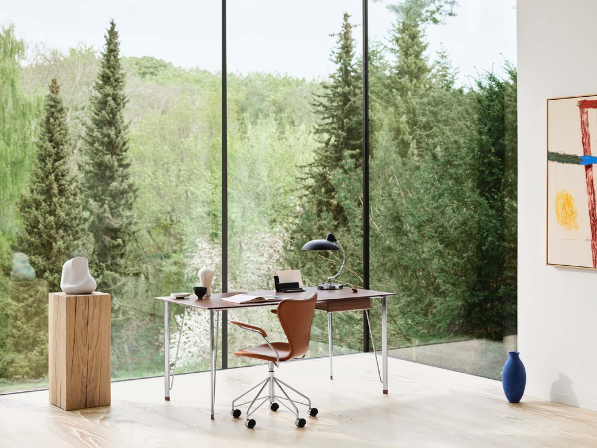 FH3605 Writing desk Fritz Hansen – Arne Jacobsen, 1955