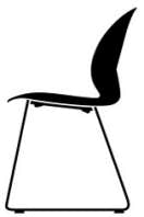 Chaise N02 Recyclé Fritz Hansen – Nendo