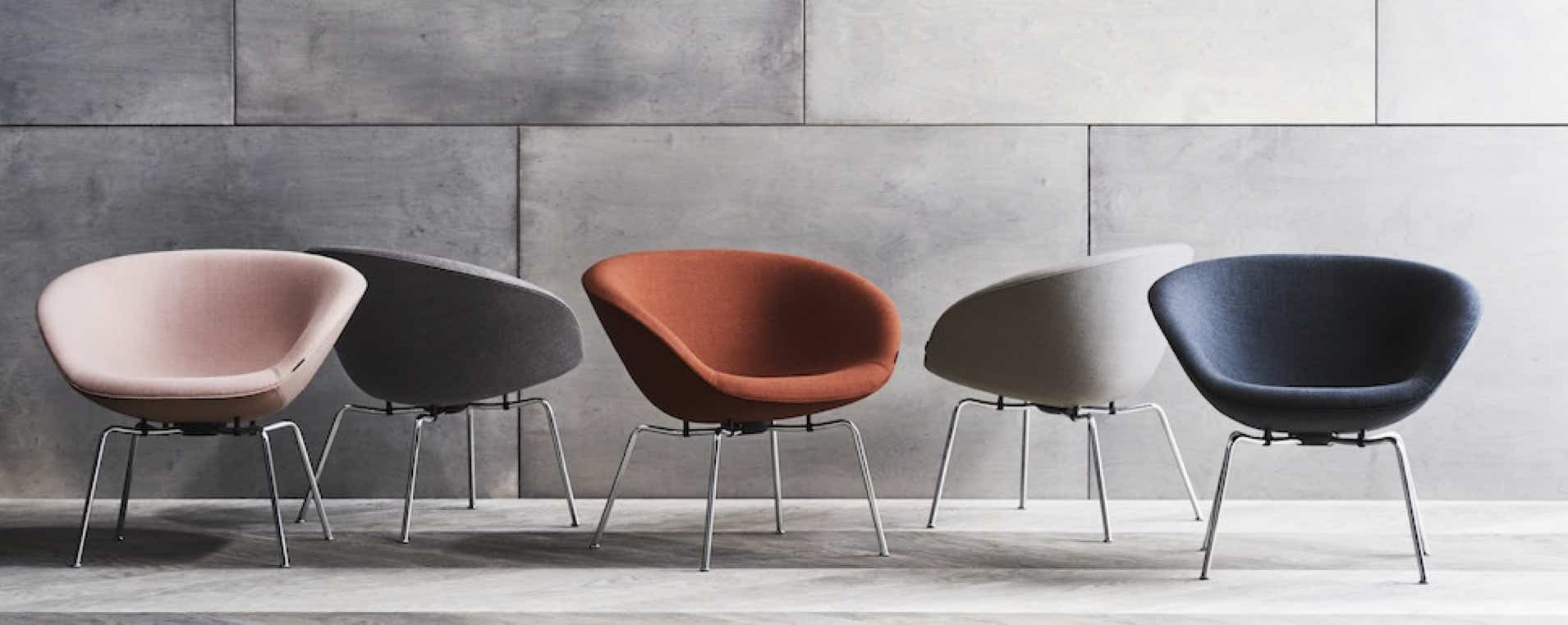 The Pot chair Fritz Hansen – Arne Jacobsen, 1959